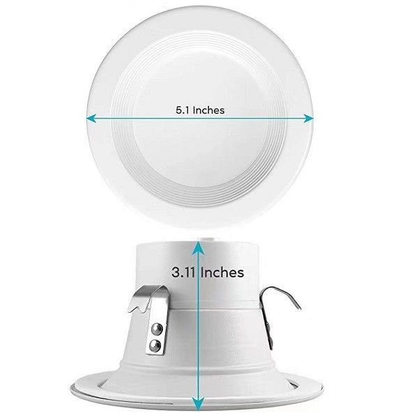 Plastic LED Surface Mount Ceiling Lights , 750lm 10w LED Ceiling Light