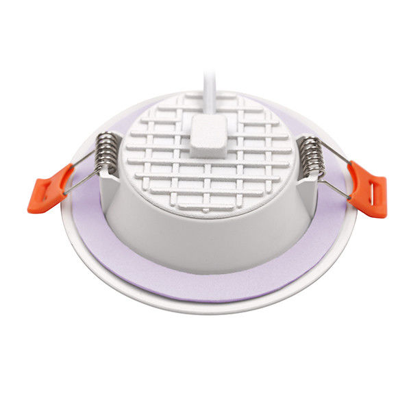 Plastic Backlit Flat Slim Round Panel Light 7W 5CCT 3 Inch Ultra Thin COB